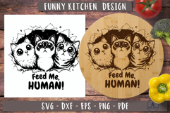 Funny Cat SVG Funny humor design Product Image 3