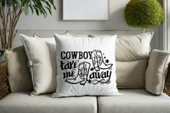 Cowboy svg cut, Cowboy take me away, Cowboy design svg, png Product Image 8