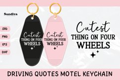 Funny Driving Motel Keychain SVG Vol.2 | Cutest Thing Product Image 1