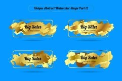 Golden Brush Banner Bundle Product Image 2