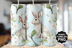 Easter Bunny Tumbler - Easter Day Tumbler PNG Design Product Image 1