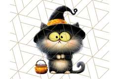 Halloween Animals in Costumes Clipart PNG, Cute Pets Art Product Image 4
