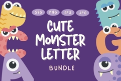 Kawaii Alphabet Monster Pack Product Image 1