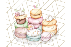 Tea Time Animal Clipart PNG Woodland Forest, Cottagecore Png Product Image 4
