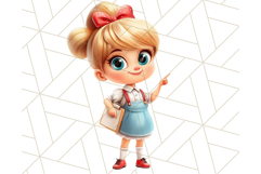 Teacher at Work Clipart, Teaching PNG, School Graphics Product Image 12