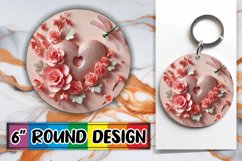 Radiant Circle Ornaments for Parties, 3D Heart Product Image 1