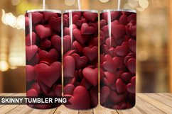 3D Valentine's Day Tumbler Design Product Image 1