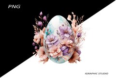 Easter Clipart, Easter Egg Clipart, Easter Bunny Png Product Image 1