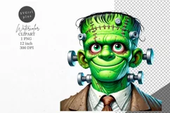 Halloween clipart, Frankenstein clipart, Autumn clipart Product Image 1