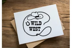 Wild west svg cut file, Cowboy hat rodeo svg, png Rodeo Product Image 4