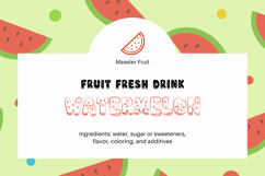 Watermelon Splash - SVG Font Product Image 12