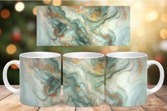 Mug Wrap Sublimation - watercolor marble Product Image 1