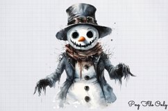 Gothic Spooky Winter Clipart PNG Product Image 1