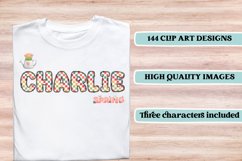 Spring Fling Alphabet png, letters doodle, spring clipart Product Image 6