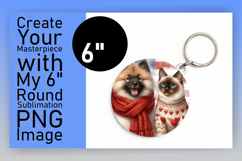 Artistic Round Design Car Coaster , Dog and cat Product Image 1