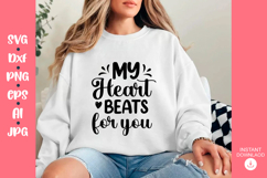Love quotes SVG Design, Love SVG layered design Product Image 1