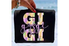 GIGI Boho Easter Brushstroke PNG | Easter Family Design Product Image 1
