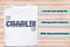 I Love Books Alphabet Clip Art - Book Lover letters doodle Product Image 6