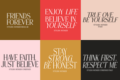 Stylish Avengers Serif Family Product Image 13