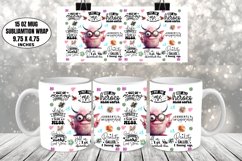 Funny Mug Wrap Sublimation, Funny Mug Design Product Image 1
