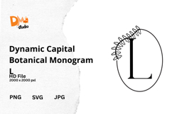 Dynamic Capital Botanical Monogram Product Image 1