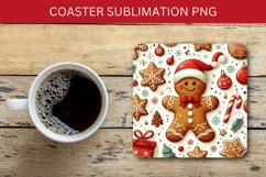 square coaster - gingerbread man Product Image 1