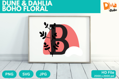 Dune &amp; Dahlia Boho Floral Monogram Product Image 1