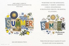 Mediterranean Collage PNG Sublimation Product Image 2