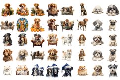 Watercolor Dogs Clipart Bundle Product Image 8