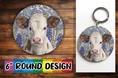 Vibrant Farm Animal Keychain Product Image 1