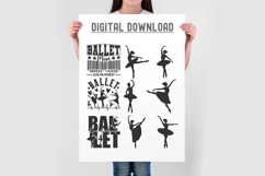 Ballet Mom Svg Cut File Bundle | Dance Fees Accepted Quotes Product Image 5