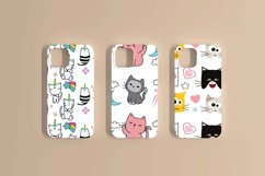 Cat Floral V03 Seamless Patterns Collection Product Image 5