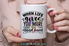 When life gives you more than you can stand kneel png Product Image 3