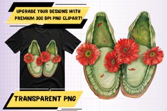 Springtime Watercolor Floral Sublimation Design Product Image 1