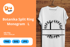 Botanika Split Ring Monogram Product Image 1