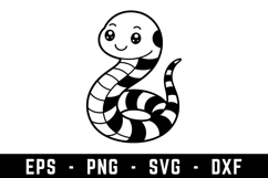 Snake Svg Design |Marine Animal SVG Cut files | Cricut Product Image 1