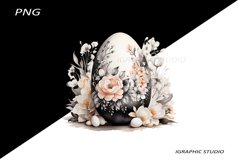 Easter Clipart, Easter Egg Clipart, Easter Bunny Png Product Image 1