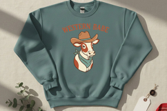 Western Cowgirl Png Bundle, Boots Cows Country Vibes Designs Product Image 12