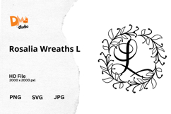 Rosalia Wreaths Monogram Product Image 1
