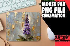 Whimsical Garden: Sublimation Mouse Pad Designs PNG Product Image 1