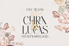 Anna Glave - Serif &amp; Script Font Duo Product Image 12