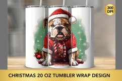 Christmas 20 oz Skinny Tumbler Sublimation Product Image 1