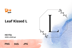 Leaf Kissed Monogram Product Image 1