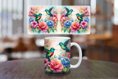 Mug Wrap Sublimation - hummingbird Product Image 1