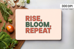 Inspirational Quotes Cutting Board PNG Design, Motivational Product Image 1