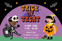 Retro Witch is a Halloween retro duo font Product Image 11
