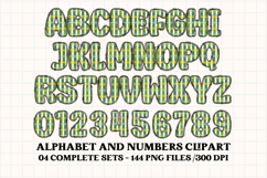 ST PATRICK Alphabet PNG Clipart, St Patrick letters doodle Product Image 4