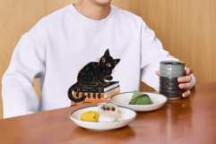Halloween School Cat Clipart Product Image 6