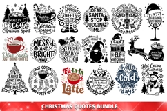 234 Christmas SVG Mega Bundle, Christmas Quotes SVG Bundle. Product Image 2
