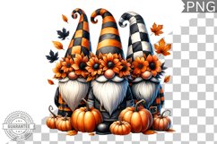 Halloween Gnome Sublimation - Clipart PNG Design Product Image 1
